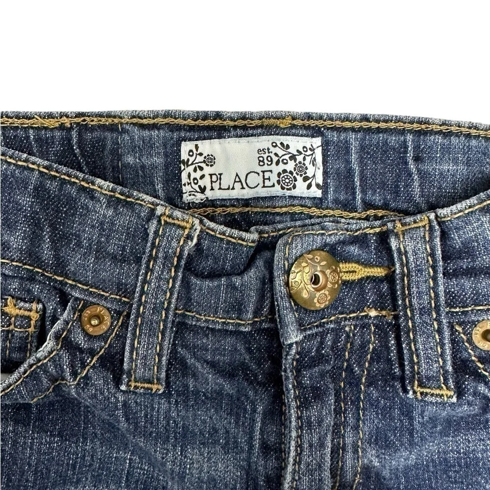 The Children’s Place Cuffed Jeans Size 5 Medium Wash